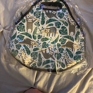 Sloth Print Lunch Bag